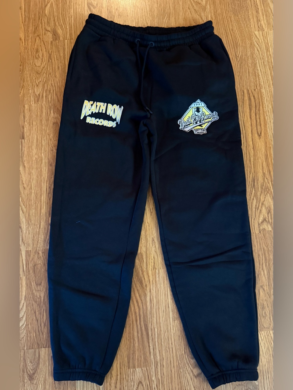 Death Row Records Black Logo Jogger Sweatpants